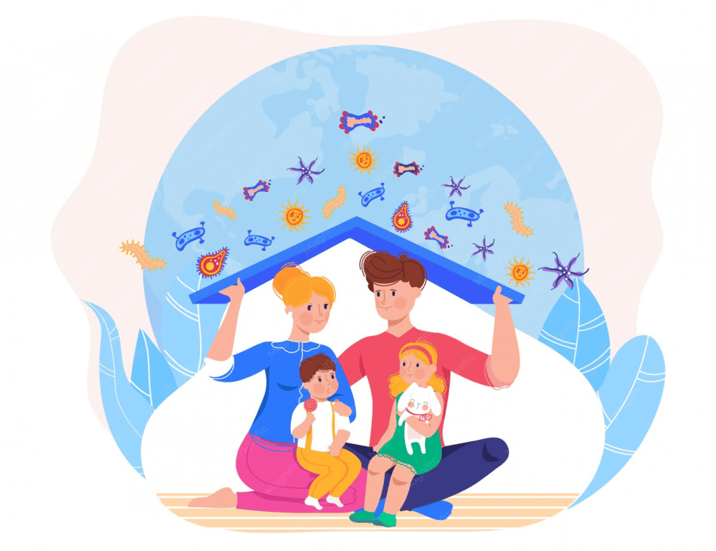 familia crecimiento lectura hogar